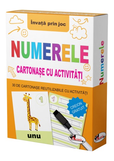 Numerele. Cartonase cu activitati