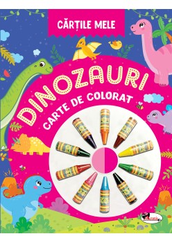 CĂRȚILE MELE DE COLORAT. DINOZAURI