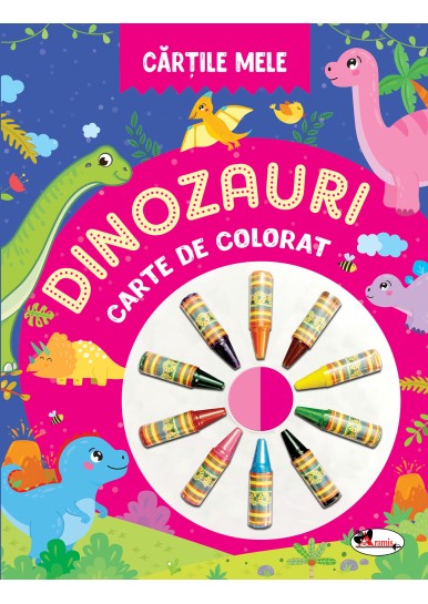 CĂRȚILE MELE DE COLORAT. DINOZAURI