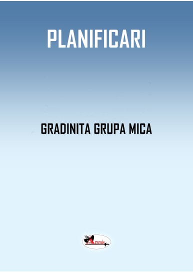 PLANIFICARE GRUPA MICA AUTOR STEFANIA ANTONOVICI