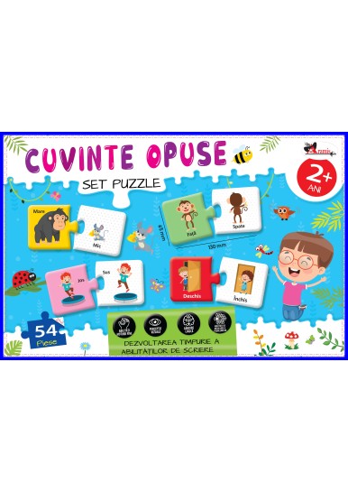 CUVINTE OPUSE. PUZZLE