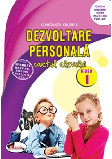 Dezvoltare personala, caietul elevului clasa I