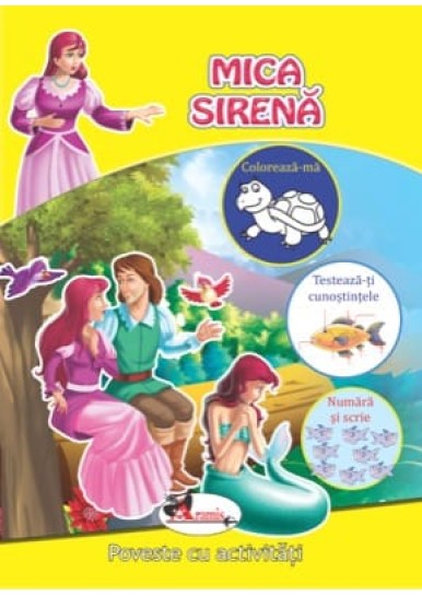 Mica sirena - Poveste cu activitati