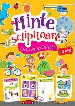 Minte sclipitoare. Carte de activitati +4 ani