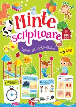 Minte sclipitoare. Carte de activitati +6 ani