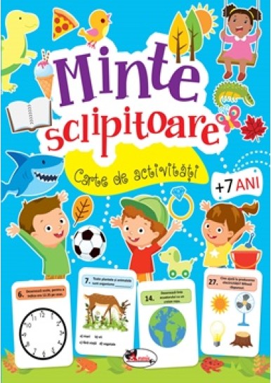 Minte sclipitoare. Carte de activitati +7ani