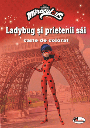 Ladybug si prietenii sai. Carte de colorat